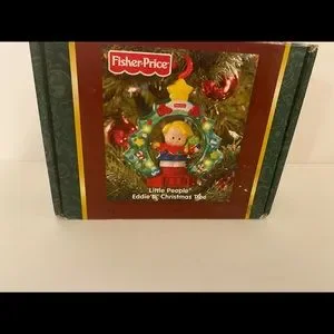 Fisher-Price Holiday Vintage Fisher Price Christmas Ornaments